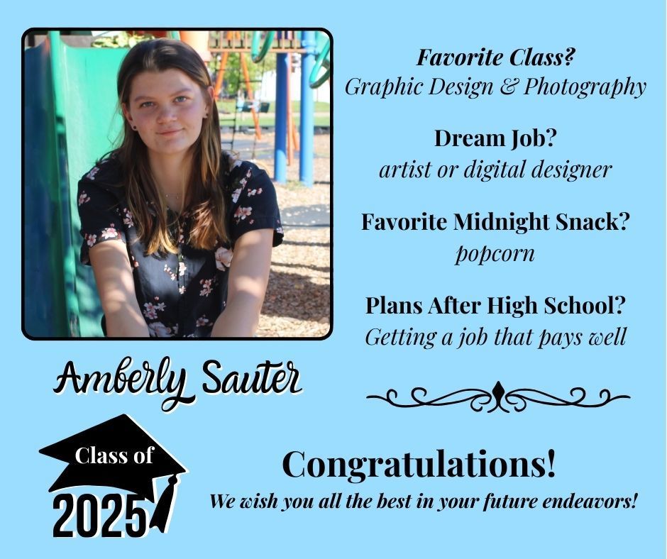 Amberly Sauter Senior Spotlight