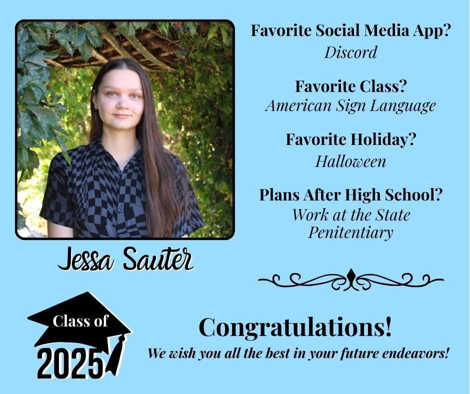 Jessa Sauter Senior Spotlight
