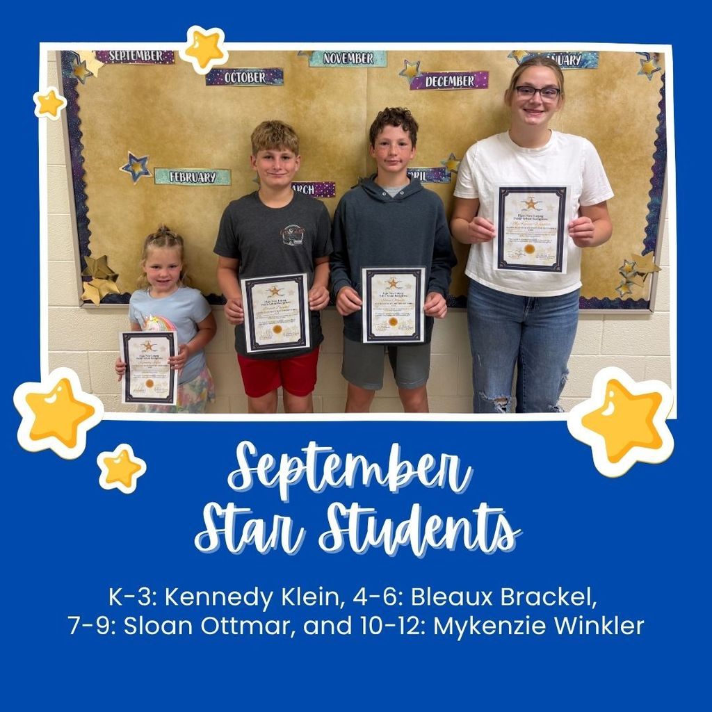 September Star Students 2025