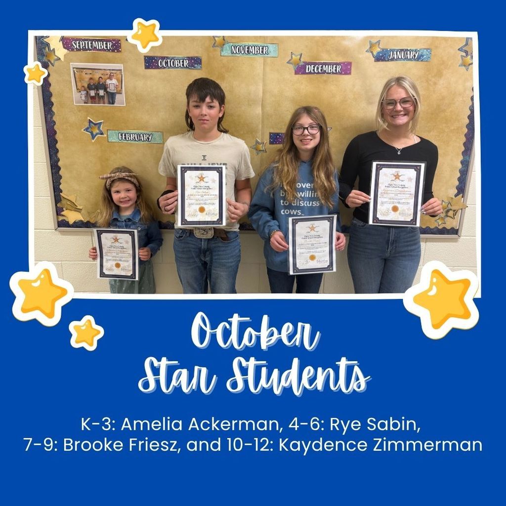 October Star Students 2025