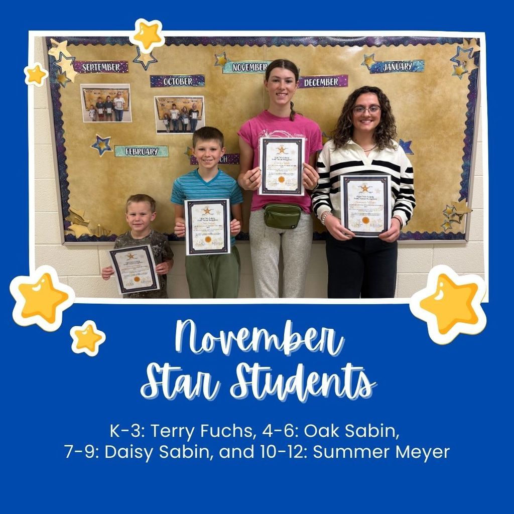 November Star Students