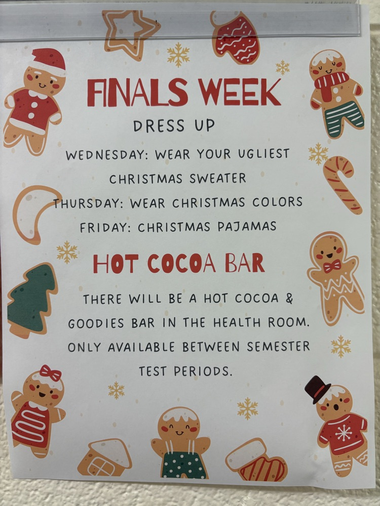 finals week dress up days