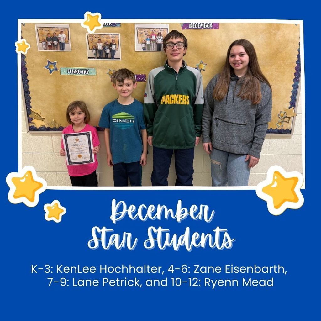 December Star Students