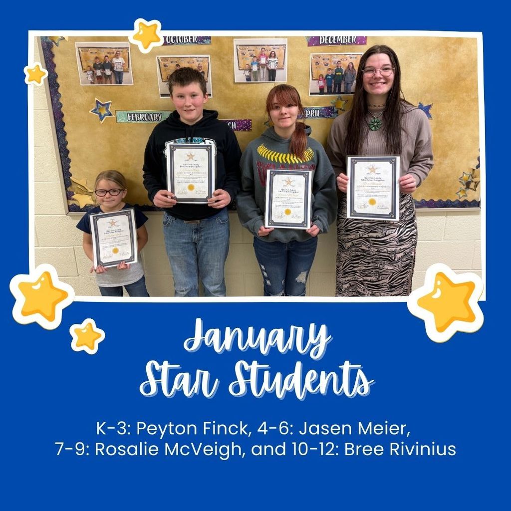 January Star Students