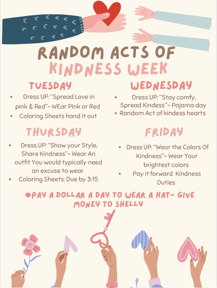 RAK week dress up days