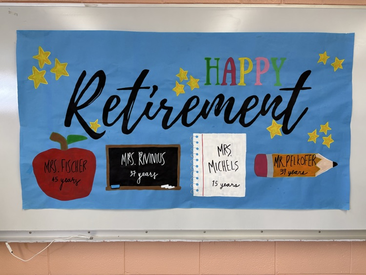 retirement poster