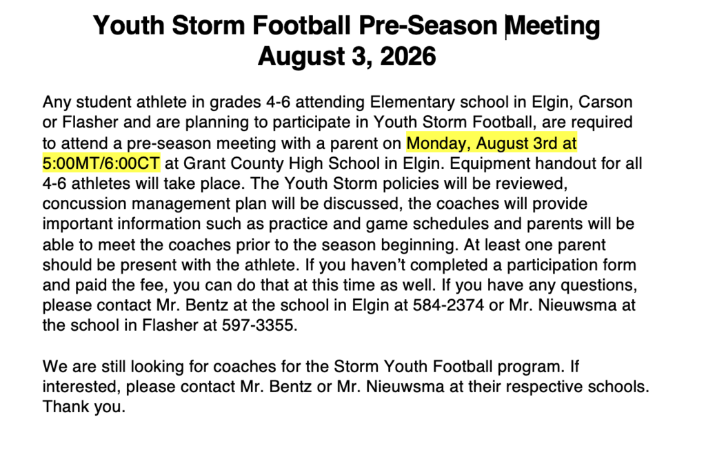 Youth FB
