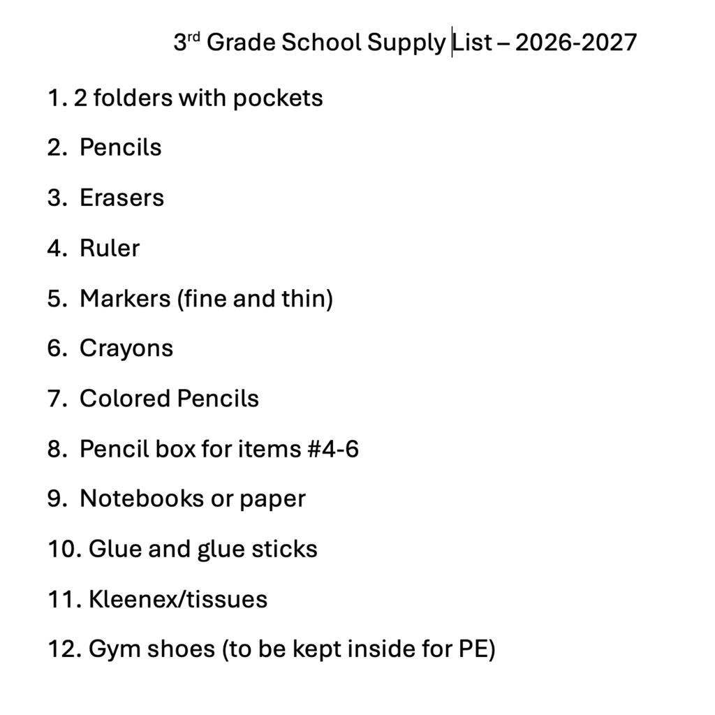 list