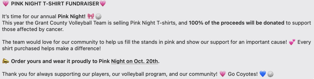pink night