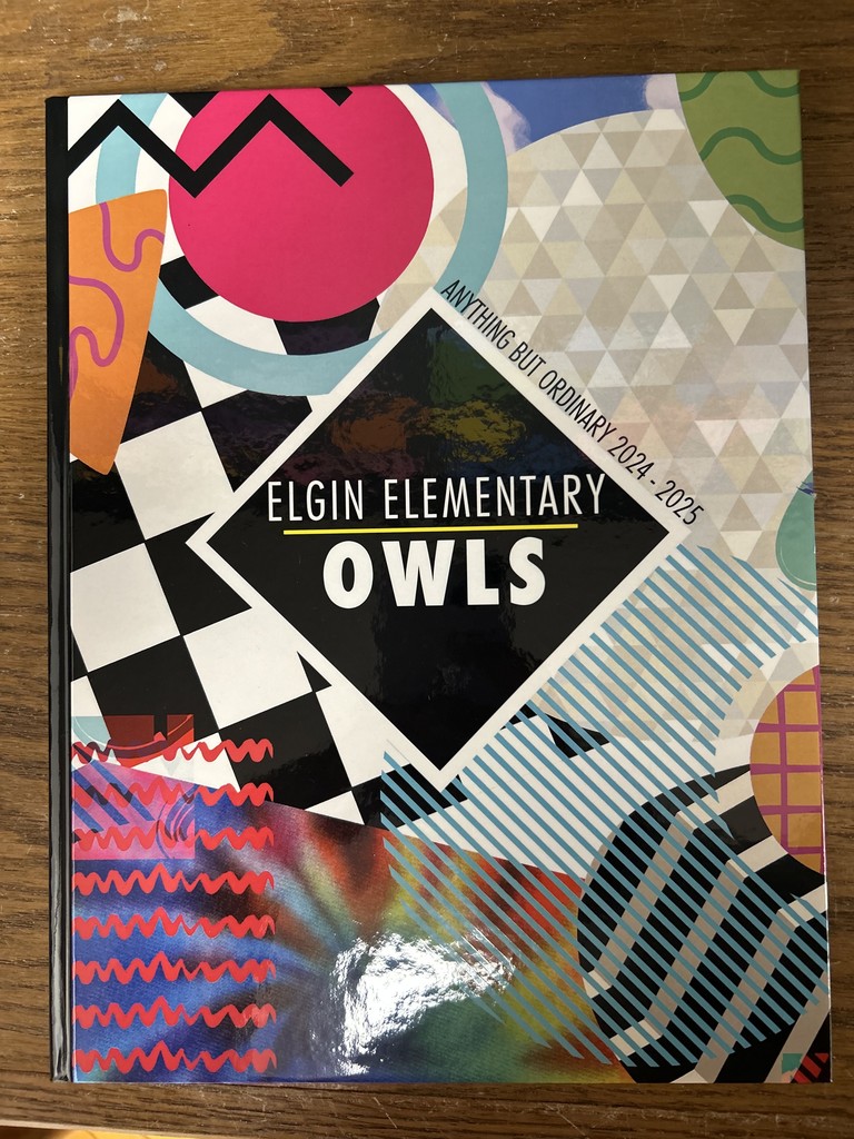 Cover of the Elgin Elementary Yearbook