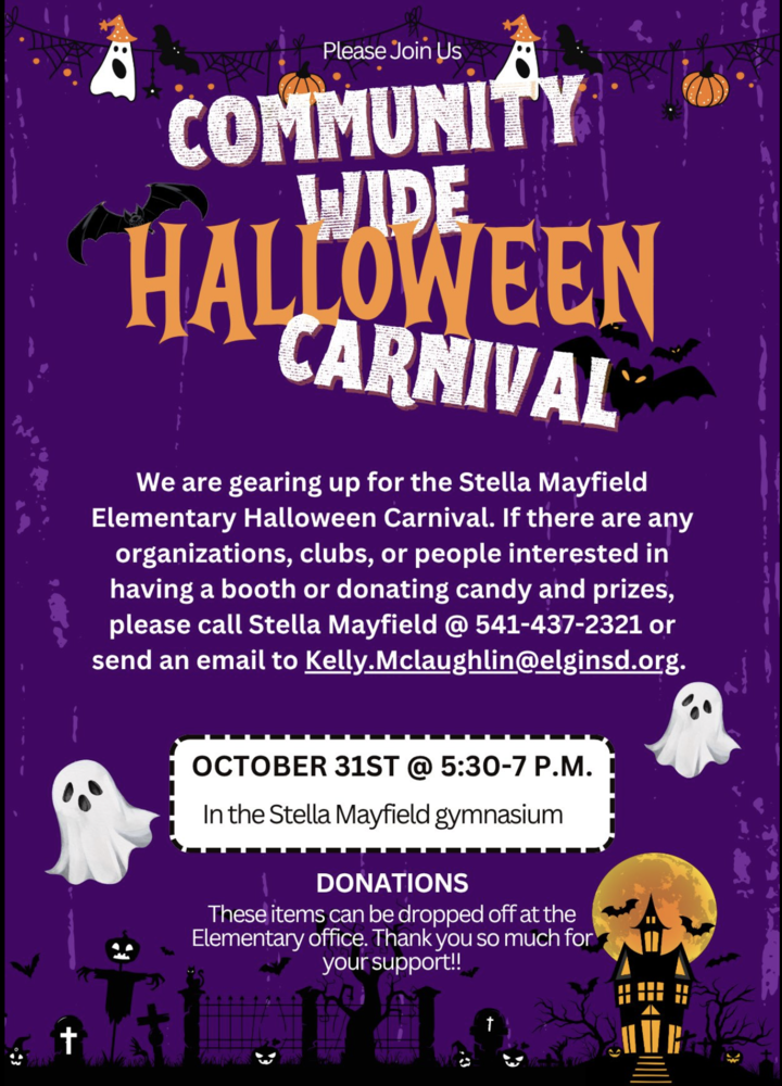 Halloween Carnival flyer