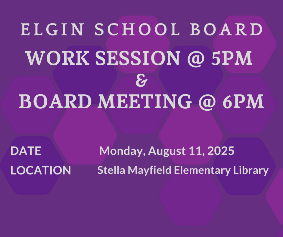 elgin school board meeting august