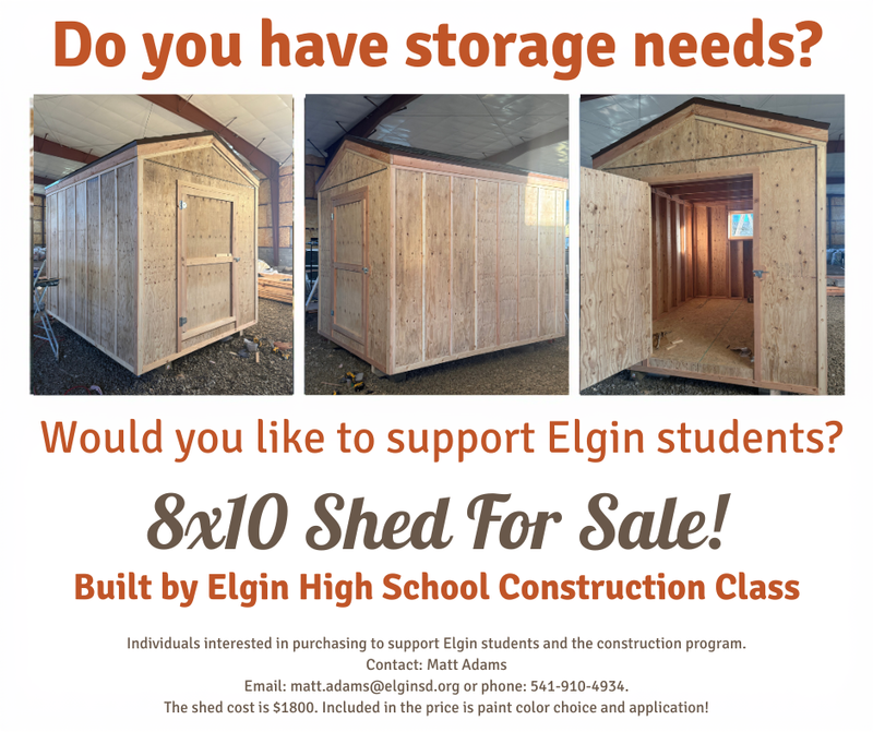 storage shed advertisement