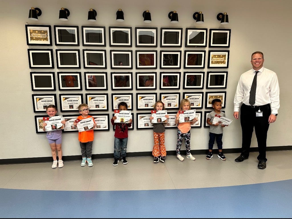 Pictured: Claire Smith, Knox Hutson, Malcolm Quinones, Genevieve Walker, Brynlee, Jacob Jackson, Mr. Fisher