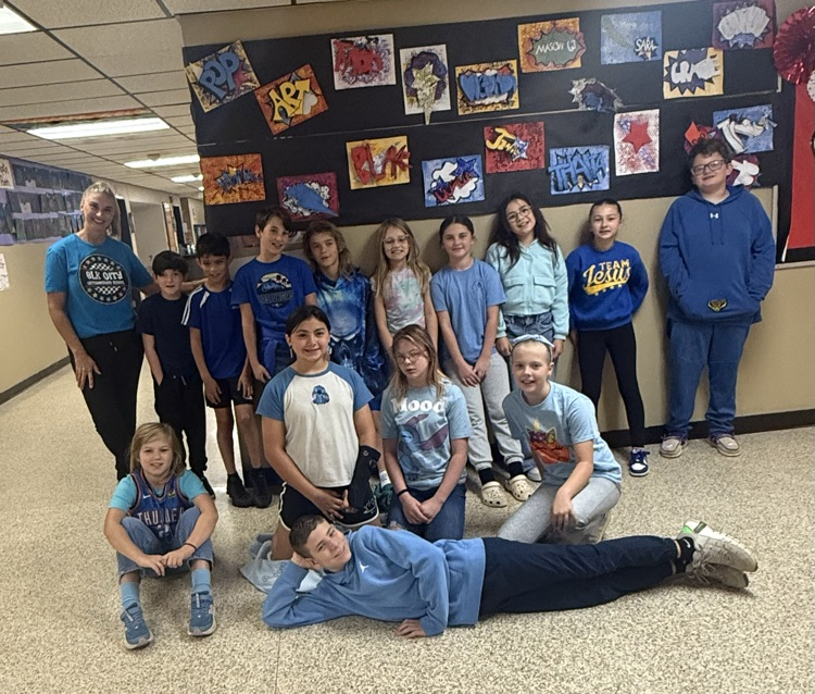Color War Day - 5th Grade Blue