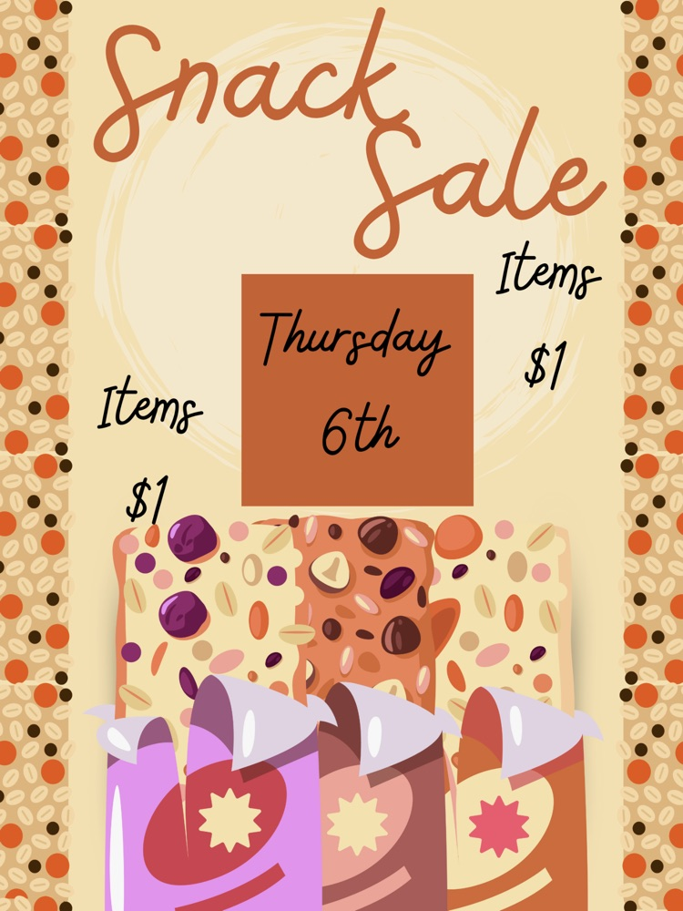 Thursday Snack Sale