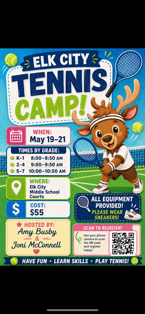 Elk City Junior Tennis Camp