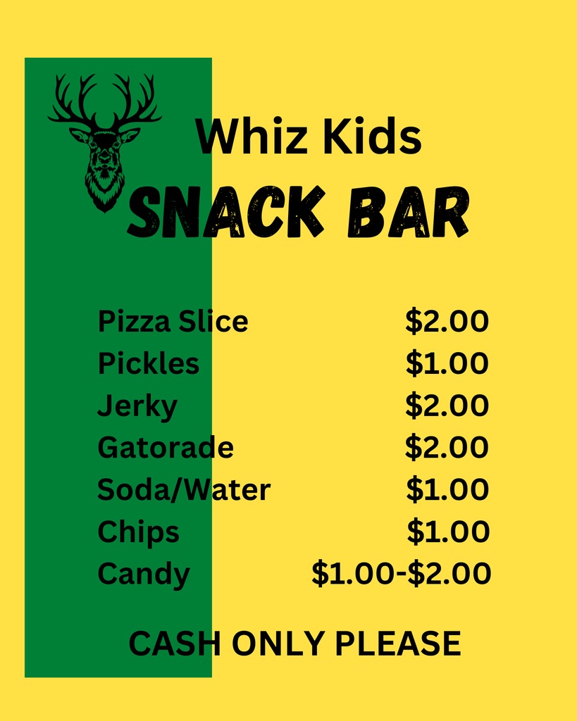 Whiz Kids Snack Bar