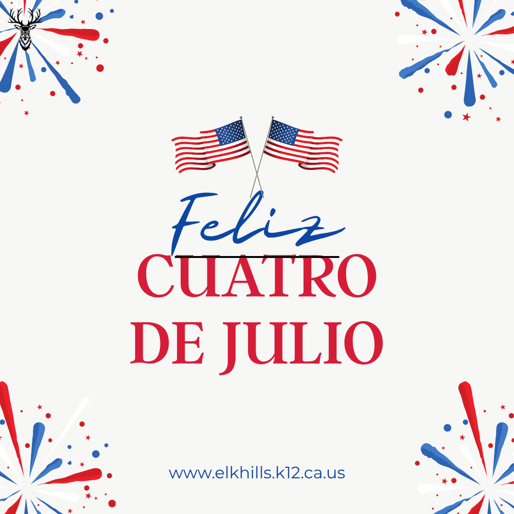 Feliz Cuatro De Julio!