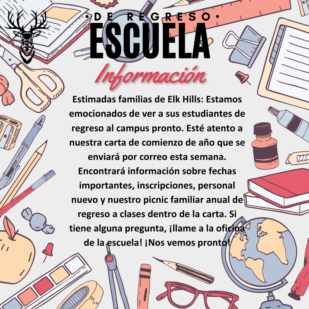 Back to School Spanish