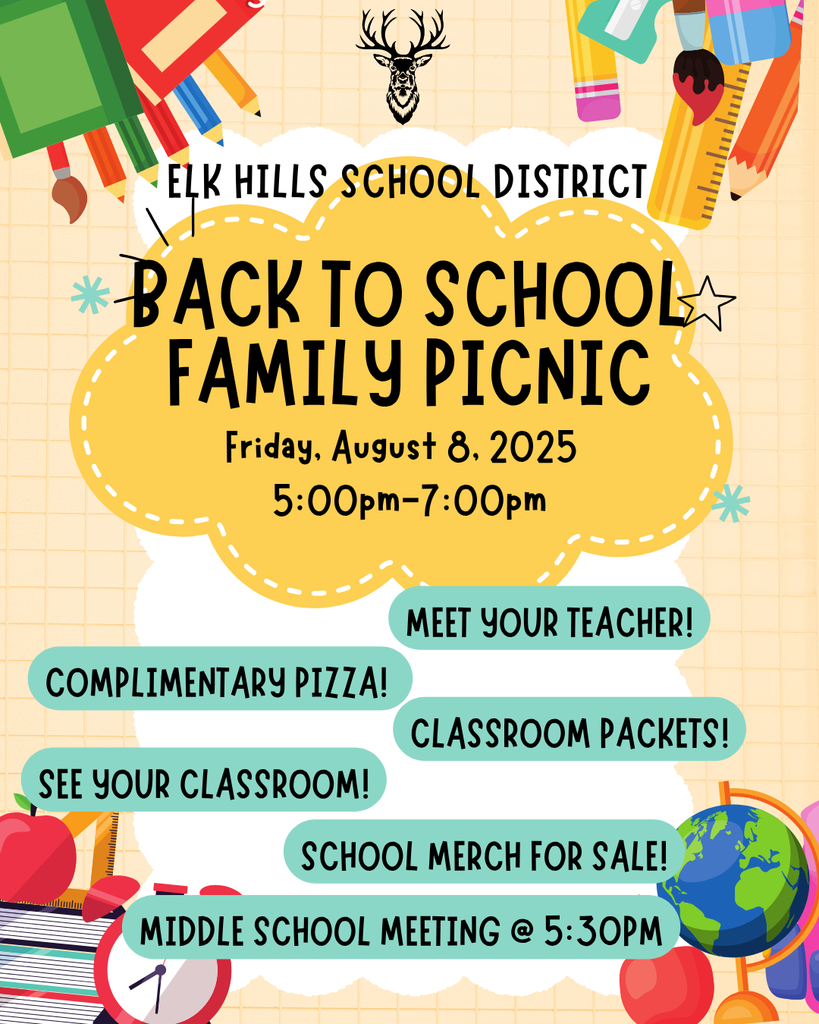 Back to School Family Picnic Flier 2025 English