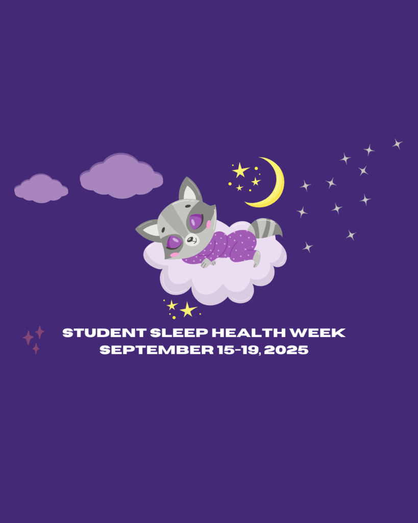 Student Sleep Health Week Sept. 15-19