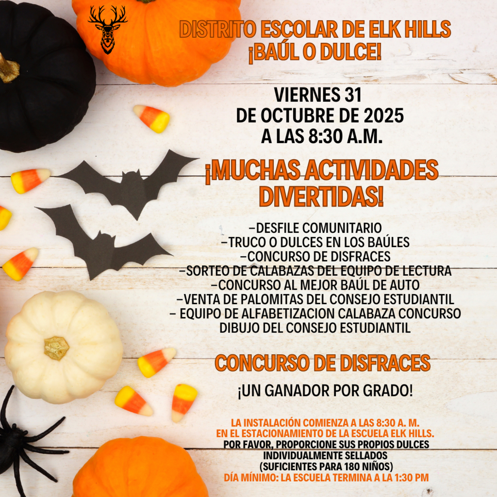 Trunk or Treat 10/31/25 Trunk Decorating set up at 8:30. Please have enough individually sealed candy for 180 children.