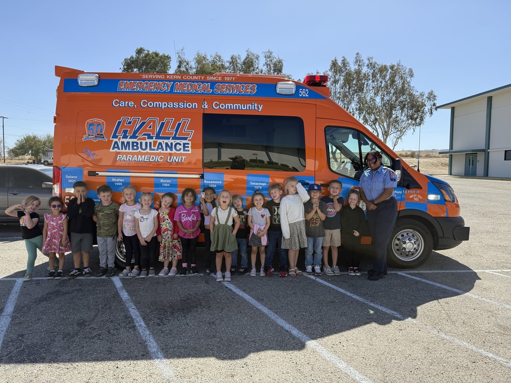 TK/K in front of ambluance 