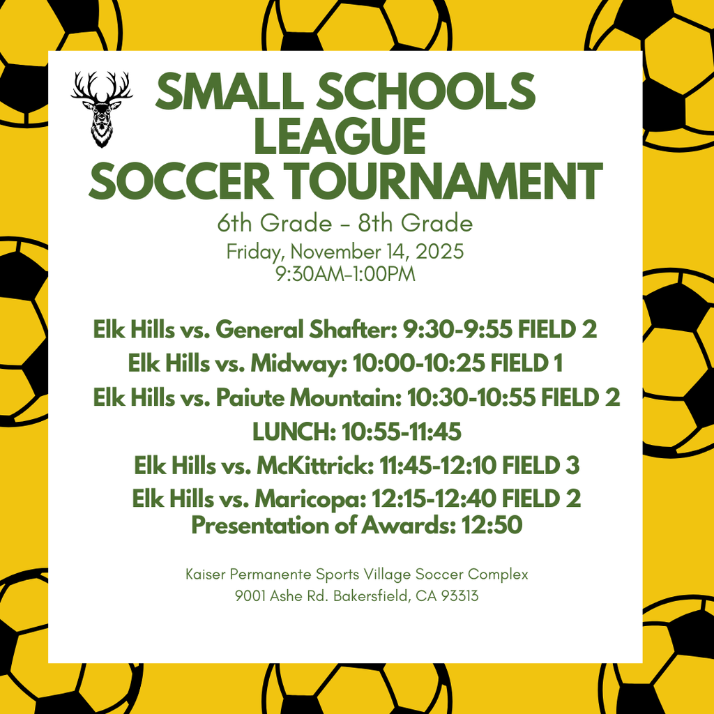 Small Schools League Soccer Tounrament