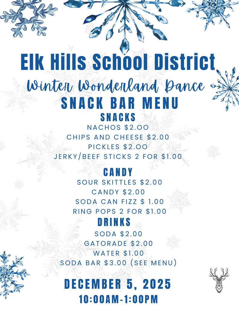Winter Wonderland Snack Bar English