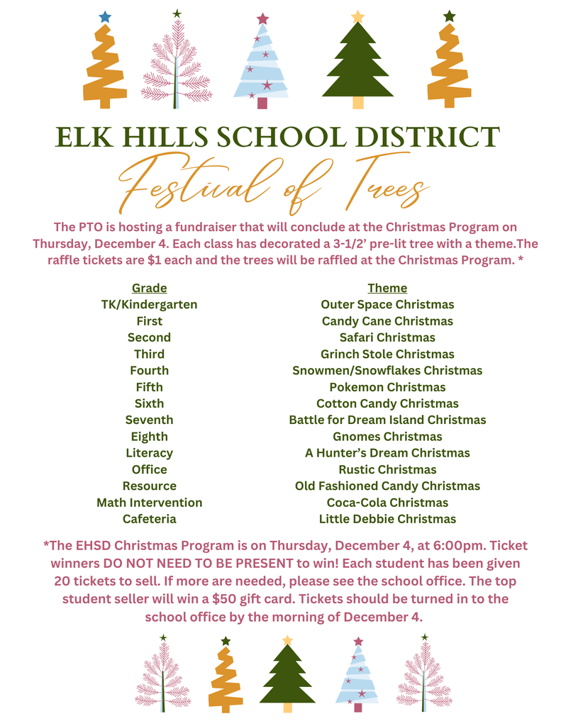 Festival of Trees Fundraiser English