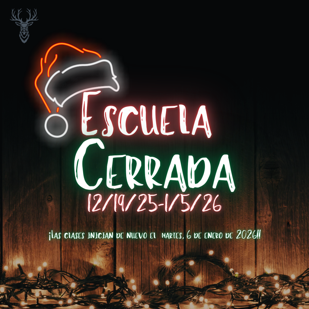 Escuela cerrada 12/19/25-1/5/26 Las clases inician de nuevo el martes, 6 de enero de 2026!