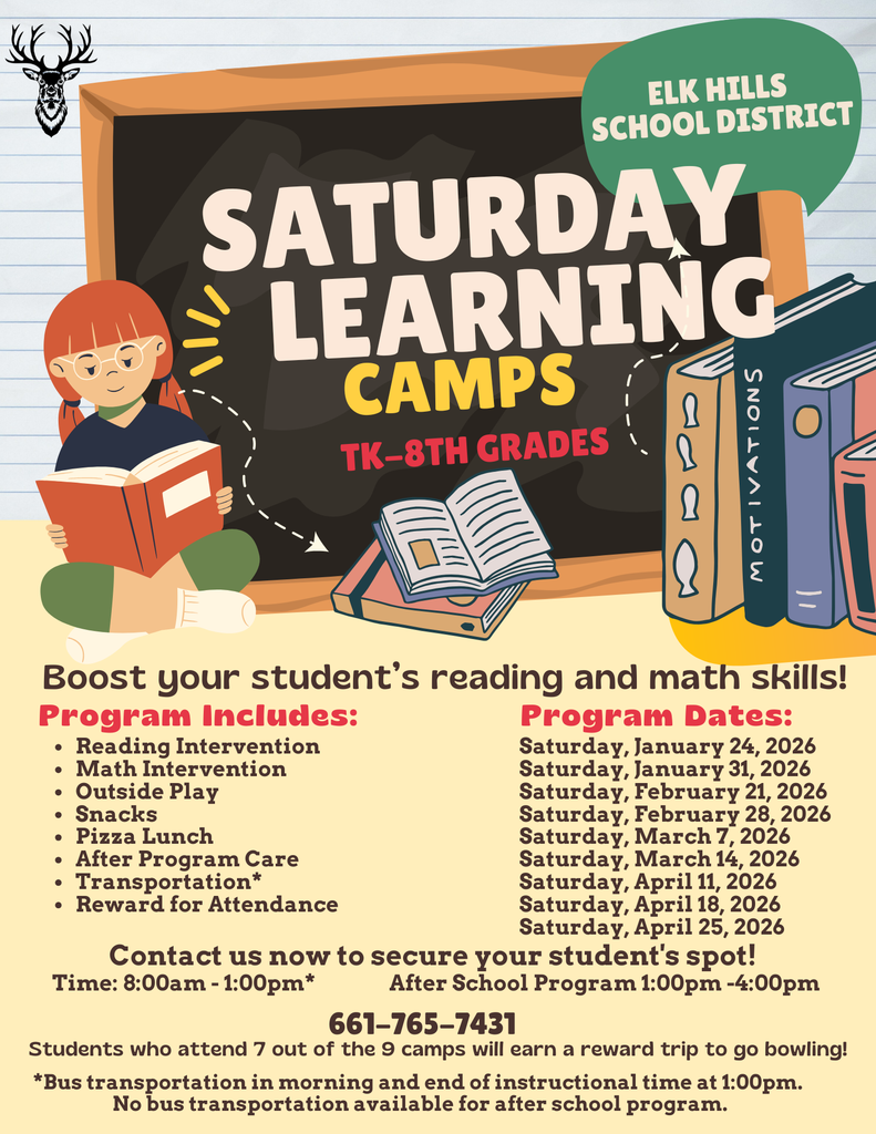 Saturday Learning Camps English