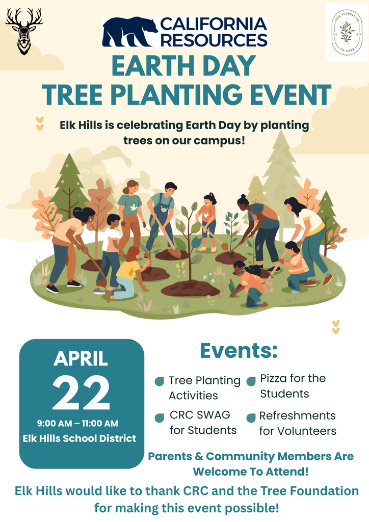 Earth Day Tree Planting  English