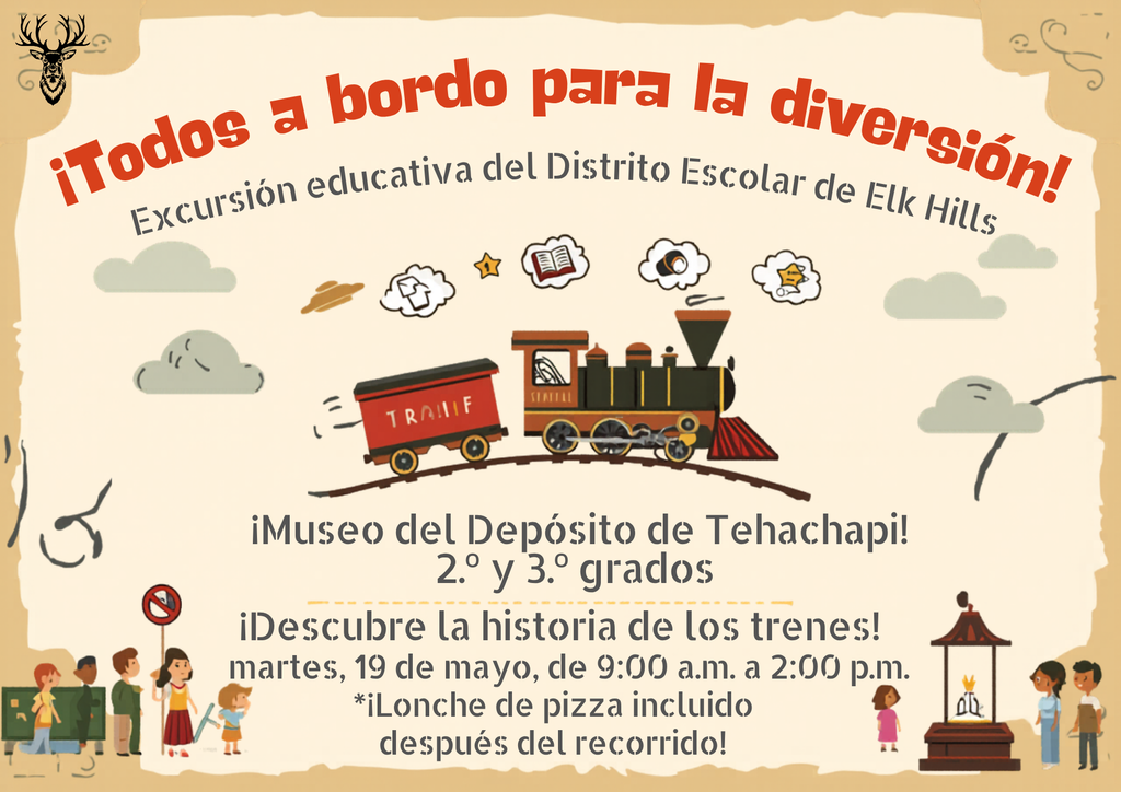 Train Museum Flier Spanish
