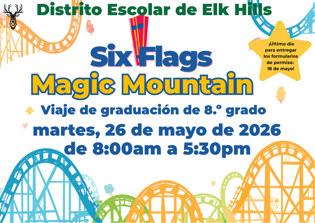 Six Flags Magic Mountain Trip Post Spanish