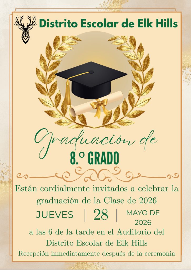 8th Grade Graduation Post Spanish