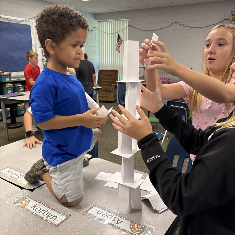 Card towers in science! #teambuilding