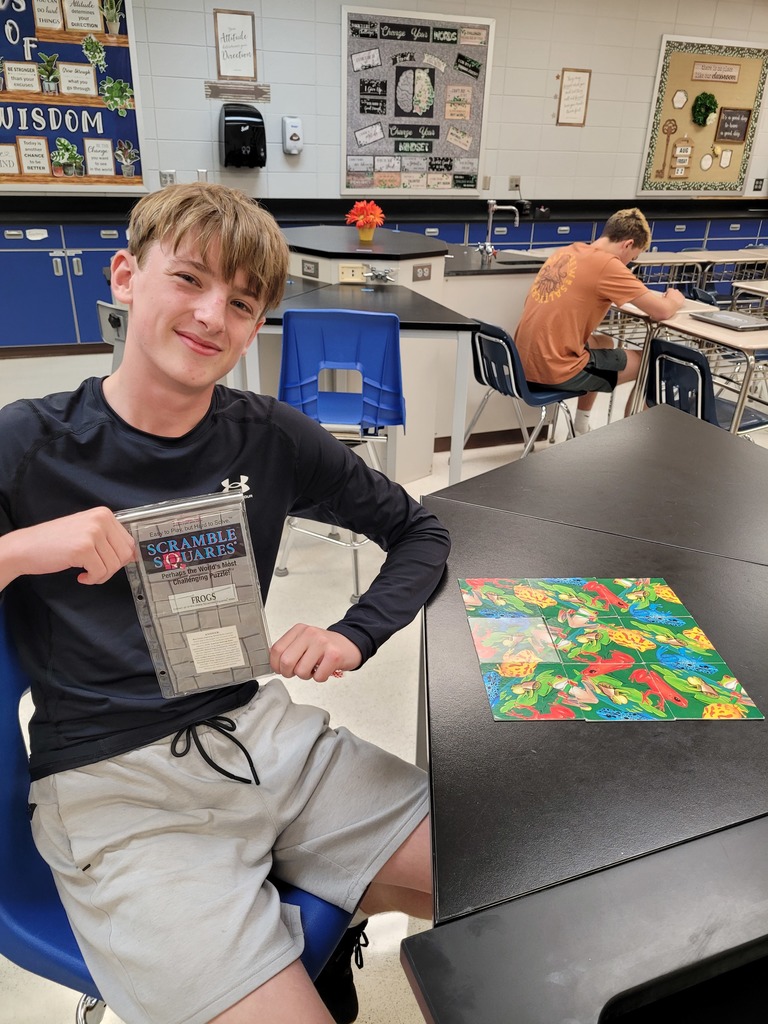 solved puzzle