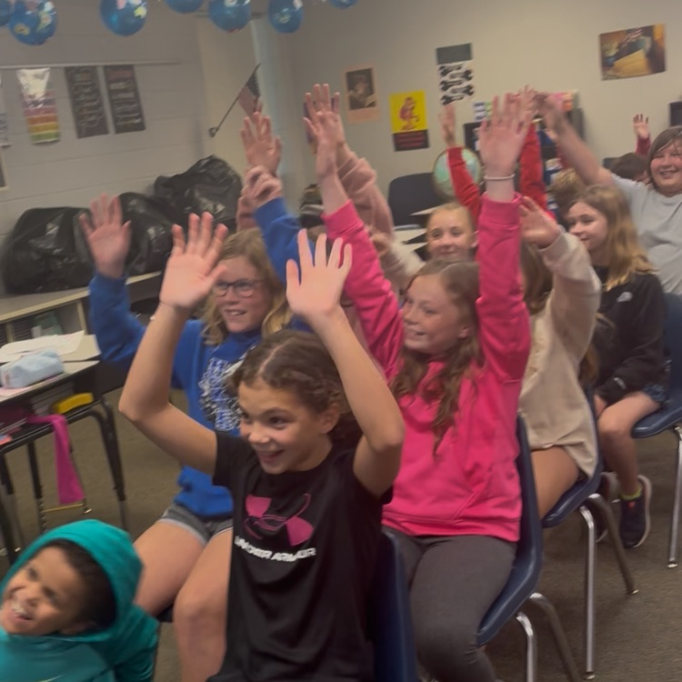 Hands in the air!