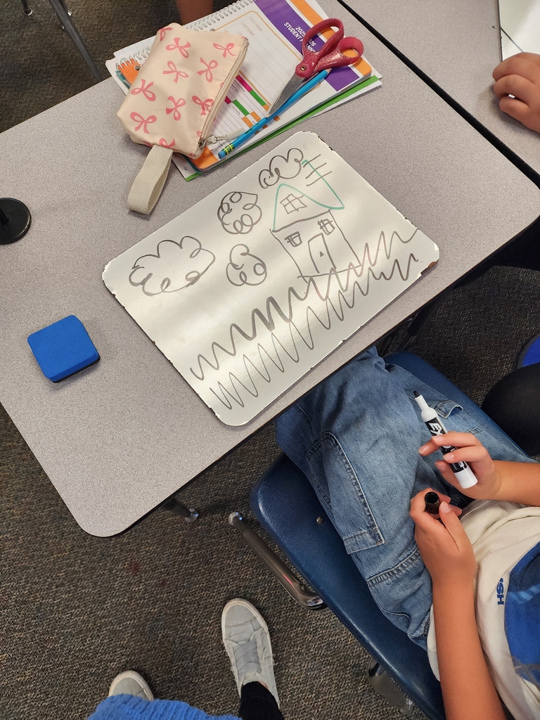 Making a house out of a squiggle.