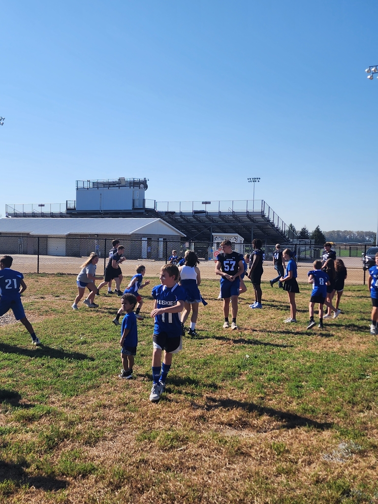 Recess fun with the football players 