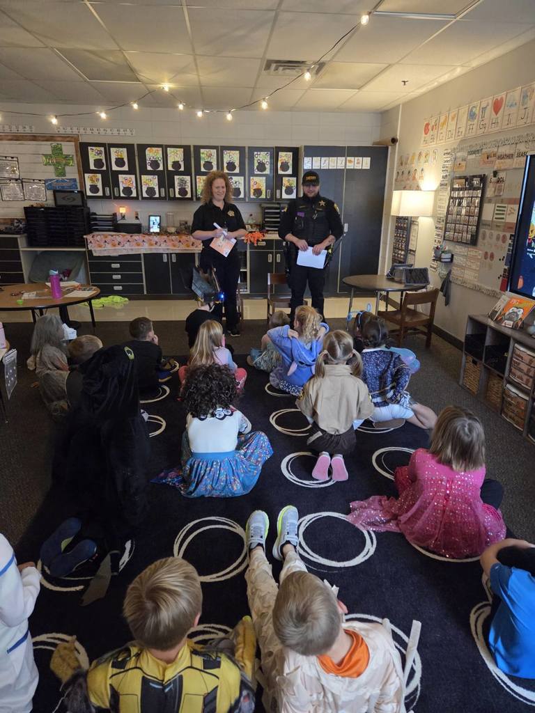 Sheriff deputies reading