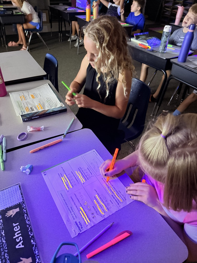 Story problem detectives