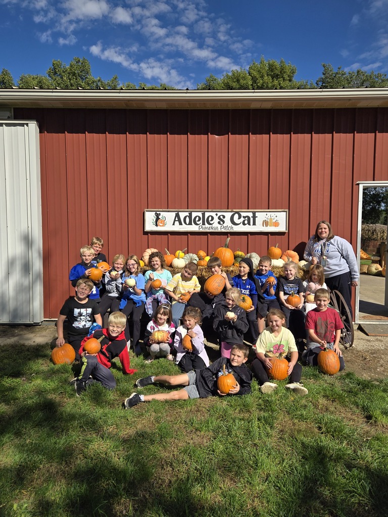 Mrs. Wolforth's class at the patch