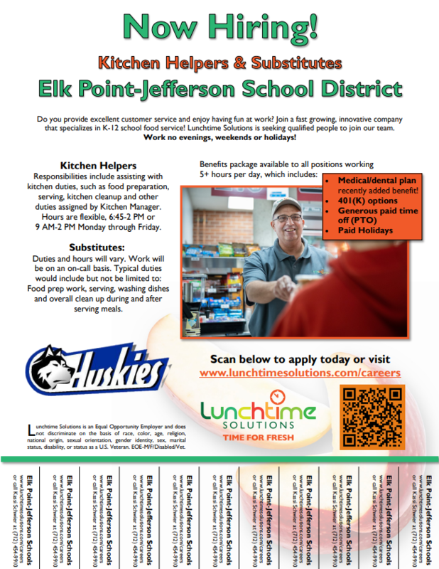LSI hiring flyer for EPJ