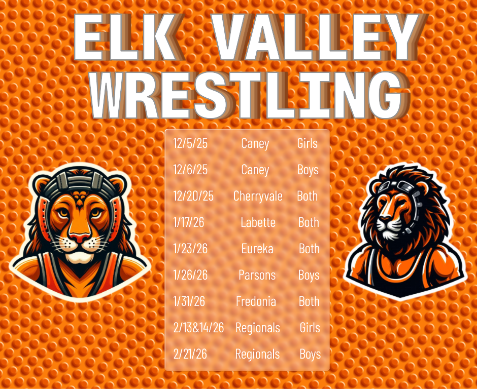 Elk Valley Wrestling Schedule