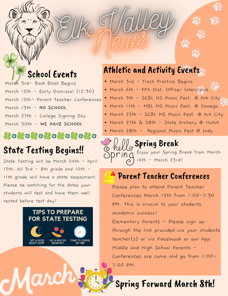 News Letter March 26