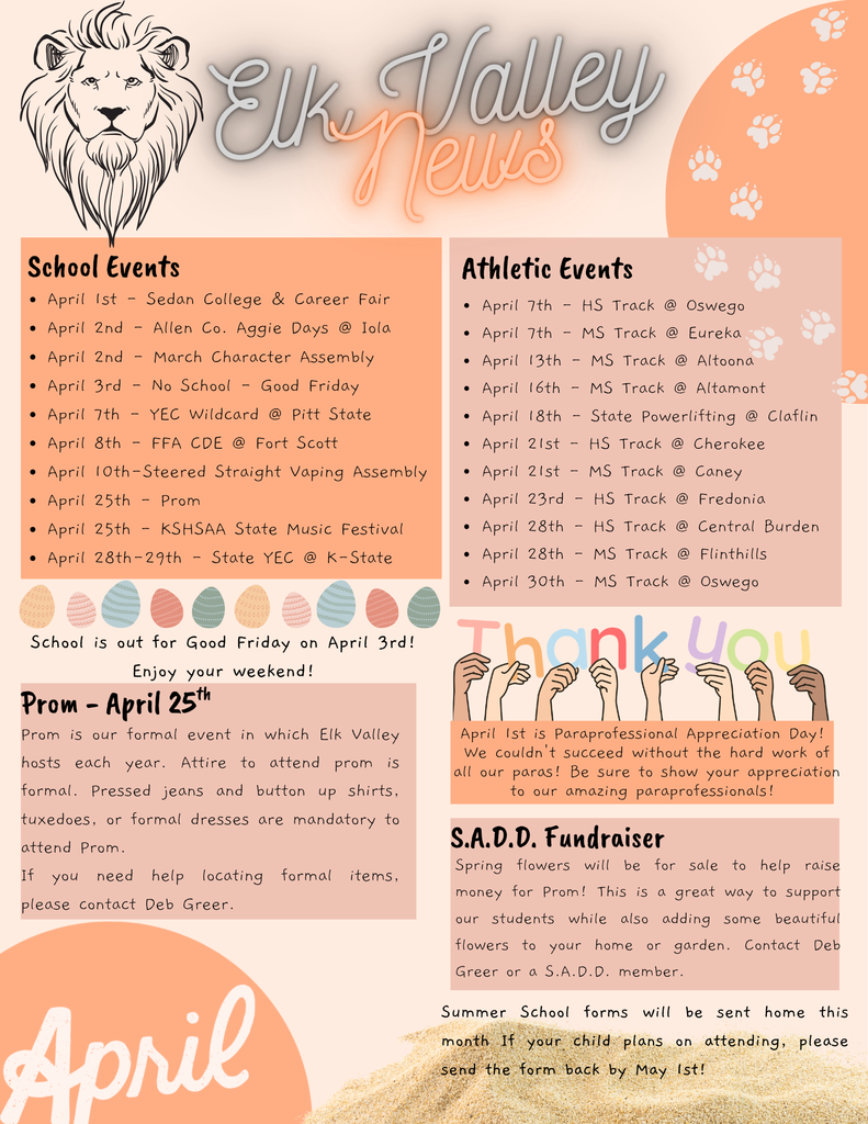 April 2026 Newsletter