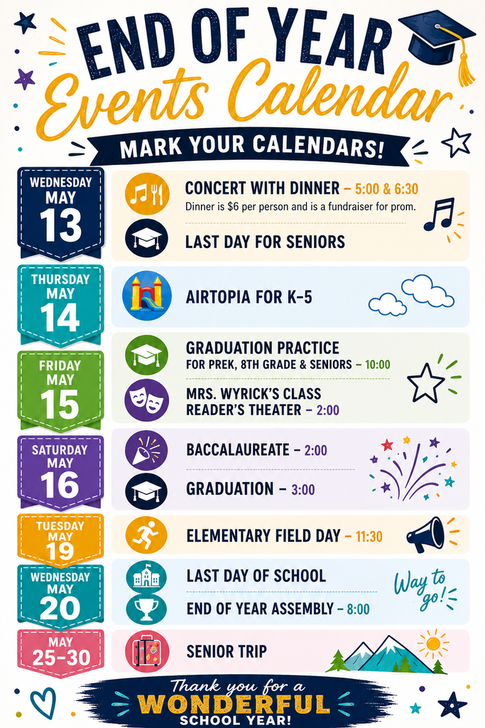 End of Year Events